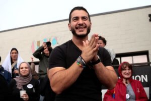 Campaign rally for U.S. Democratic Senate candidate Abdul El-Sayed, in Detroit