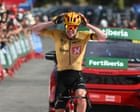 ‘Special for Norway’: Leknessund breaks clear to win stage seven of Vuelta