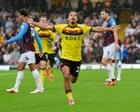 Amin Nabizada sparkles for Watford as draw puts pressure on West Ham’s Nuno