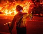 Fire in California’s Big Sur region doubles in size overnight, forcing evacuations
