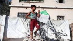 Israel warns of 'forceful' response to kites flown from Gaza