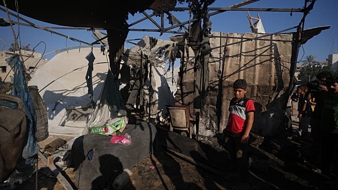 Israeli strikes hit Gaza shelters, killing four amid deteriorating camp conditions