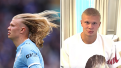 'New season, new trim' – Haaland reveals buzzcut