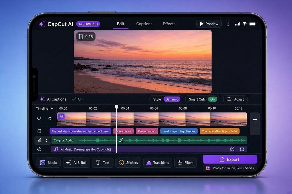 CapCut AI 5 Free AI Tools That Do 90 of Your Daily Work