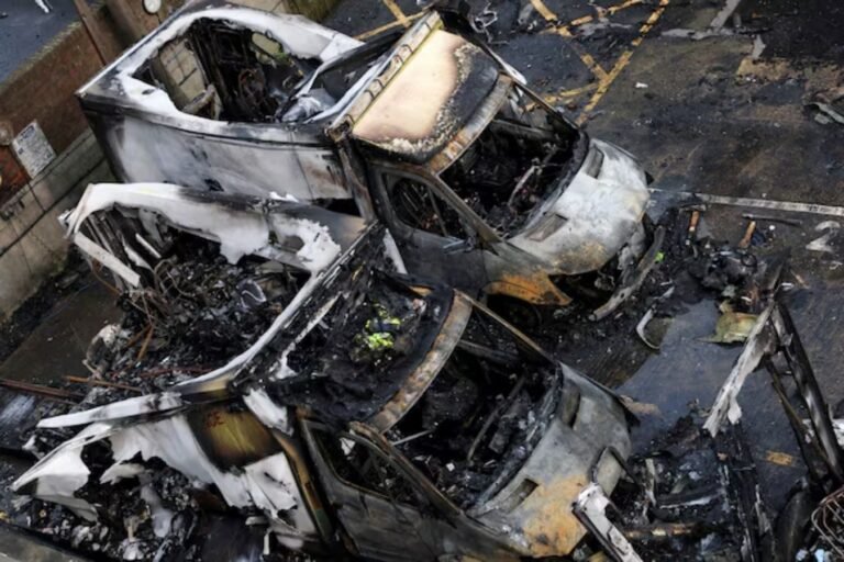 Four men plead guilty to arson attack on Jewish ambulances in London