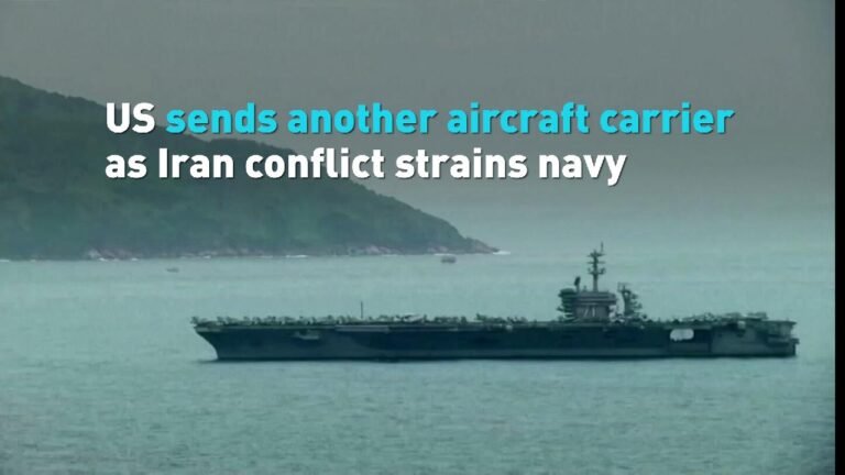 US sends another aircraft carrier as Iran conflict strains navy