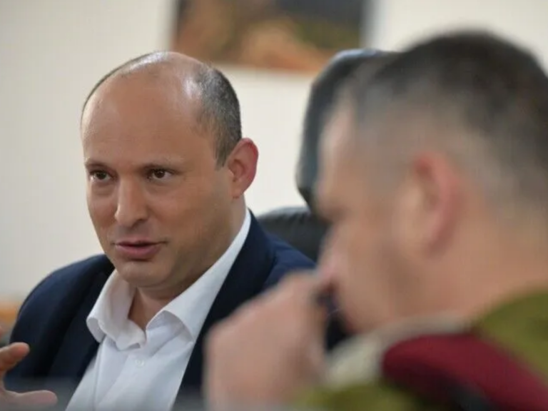 Former Israeli premier says Israel associated with ‘genocide’ among US students