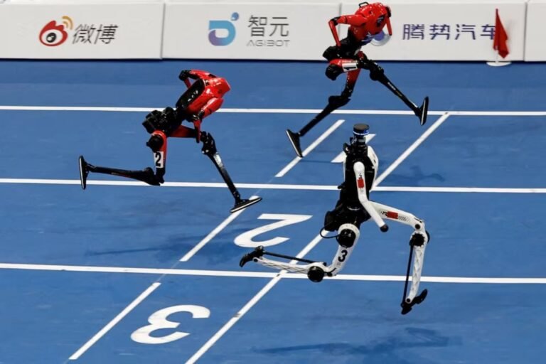 China’s record robotic strides show the limits of human speed