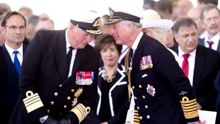 Charles pays tribute to 'dear cousin' King Harald of Norway