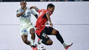 Rennes beat Olympique de Marseille to seize top spot in Ligue 1