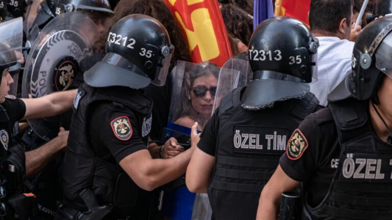 Turkey police disperse pro-LGBTQ protesters with tear gas