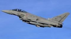 Nato jets down drone that entered Lithuanian airspace