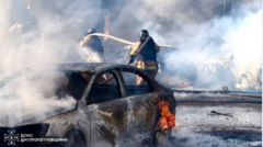 Five killed and 67 injured in Russian strike on shopping centre, Ukraine says