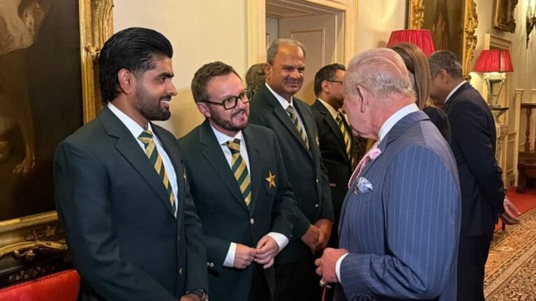 Player skips King Charles reception