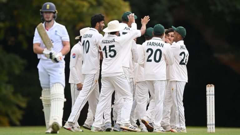 England Under-19 seize control against Pakistan