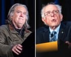 Bernie Sanders and Steve Bannon call for curbs on AI at ‘pro-human’ summit