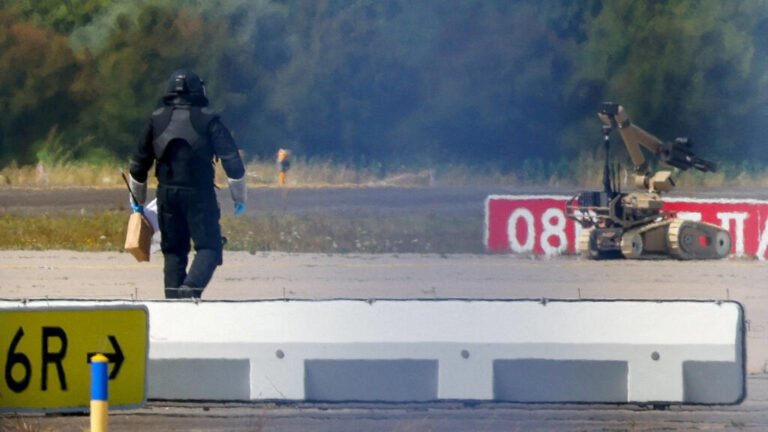 Germany set to blame Russia for airport explosive-laden drone incident