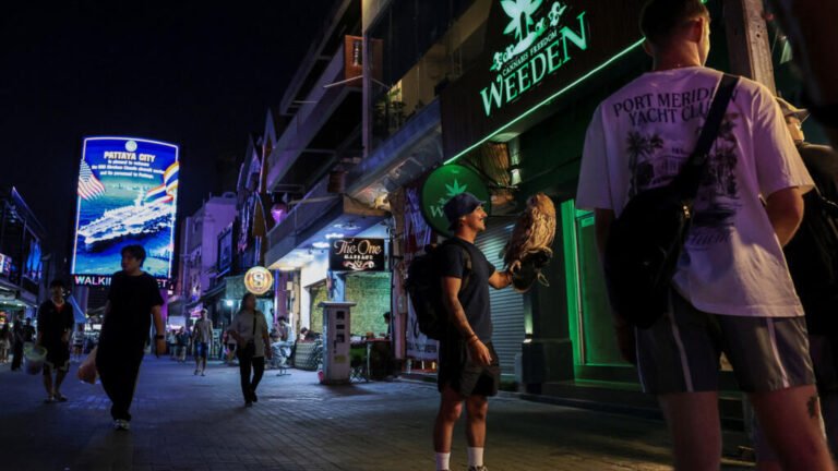 USS Lincoln crew hits the streets of Thailand's Pattaya after nine-month deployment