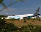 Federal investigators search for cause of Amazon cargo jet crash that killed five