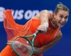 Aryna Sabalenka v Elena Rybakina: US Open 2026 women’s singles final – live
