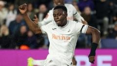Swans winger Inoussa joins Gornik Zabrze on loan