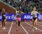 Diamond League final: Amy Hunt left trailing by Jullien Alfred in women’s 200m
