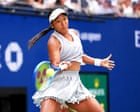 Naomi Osaka grinds it out to see off Siniakova’s stubborn US Open challenge