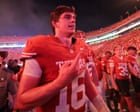 Arch Manning leads Texas back from 20 points down in fourth quarter to shock No 1 Ohio State