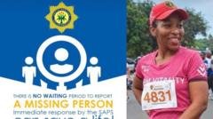 Body of missing runner found in South Africa