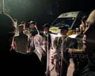 Far-right protesters descend on Portsmouth after small boat arrival