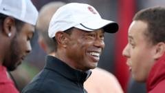 Woods seen on range for first time since car crash