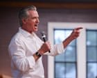 Gavin Newsom says he will not run for president in 2028 if Kamala Harris does