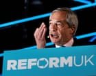 Ministers seek law change to make £72m donations to Reform illegal
