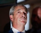 Farage hints that Reform’s £72m donations may not be legal under new elections bill – UK politics live