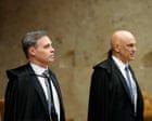 Ferocious fight among Brazil’s supreme court erupts on eve of presidential election