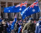 Coalition denies flag-burning ban an attempt to undercut One Nation as Labor says push has ‘element of desperation’