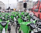 Thousands of ebikes seized by London councils as anger rises over blocked paths