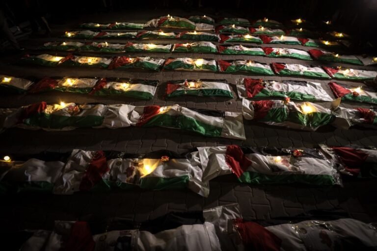 TRT World – Gaza families finally recover remains of 100 relatives from rubble in Israel's genocidal war