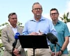 Australia news live: PM shuts down questions of China ‘bullying’ on eve of Pacific forum; Sydney police locate parents of toddler found wandering street at 2am