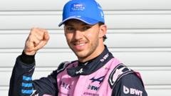 Alpine's Gasly beats Russell to stunning Monza pole