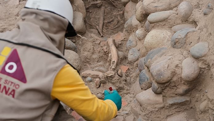 Watch: Archaeologists uncover 38 skeletons at ancient Peru citadel