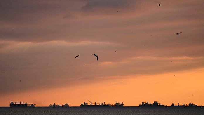 Cargo ship with 10 crew sinks off Istanbul after collision, maritime authorities say