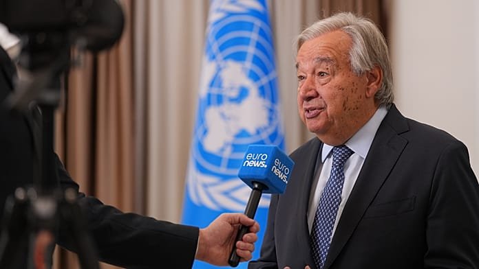 Exclusive: UN's Guterres urges world leaders to 'stop this madness' and end all wars