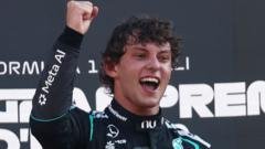Antonelli takes stunning Monza win from 19th on grid