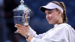 From struggling to walk to lifting trophy – how Rybakina triumphed