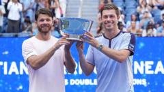 'I'm still in shock' – GB's Skupski wins US Open doubles title with Harrison