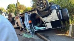 Hull's Thomas unhurt after car crash