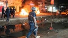 'You're not alone in the darkness': Gambia president urges calm after violent blackout protests