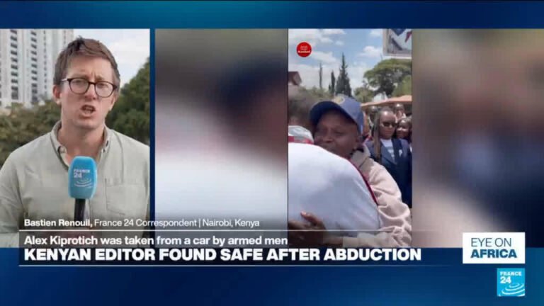 Kenyan editor found safe after abduction by armed men