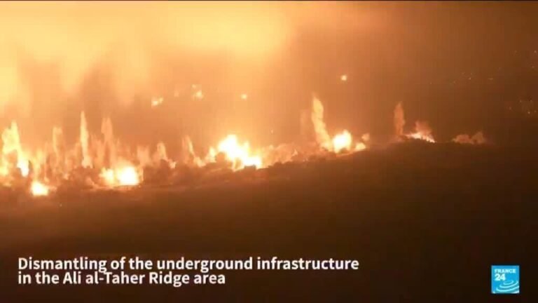 Israel says destroys Hezbollah tunnels as explosions triggers tremor